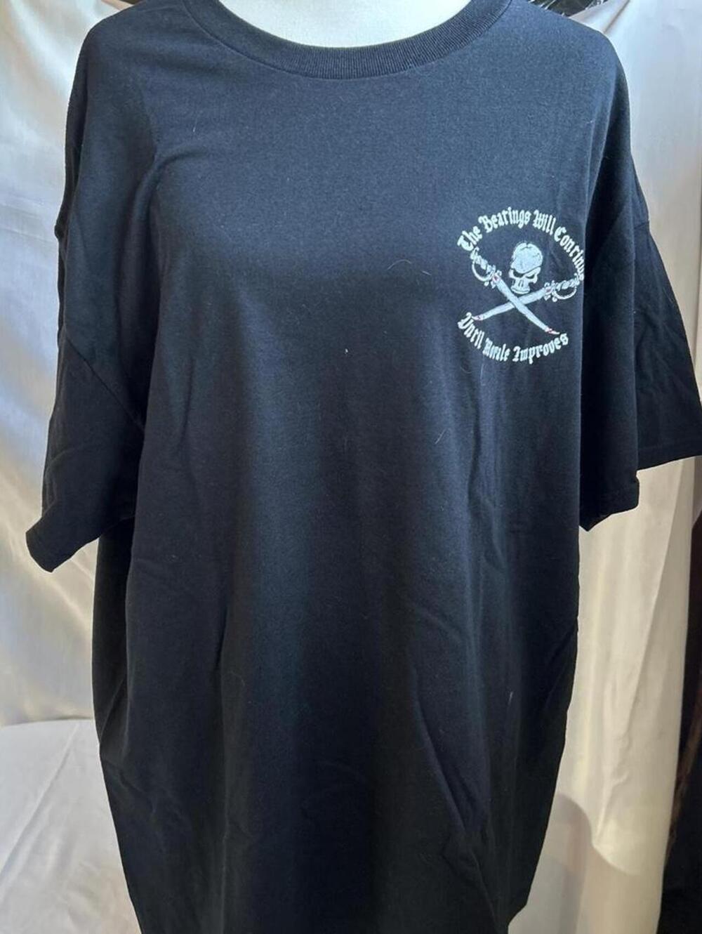 Men's Graphic Tee, Black, Gildan, Size XL